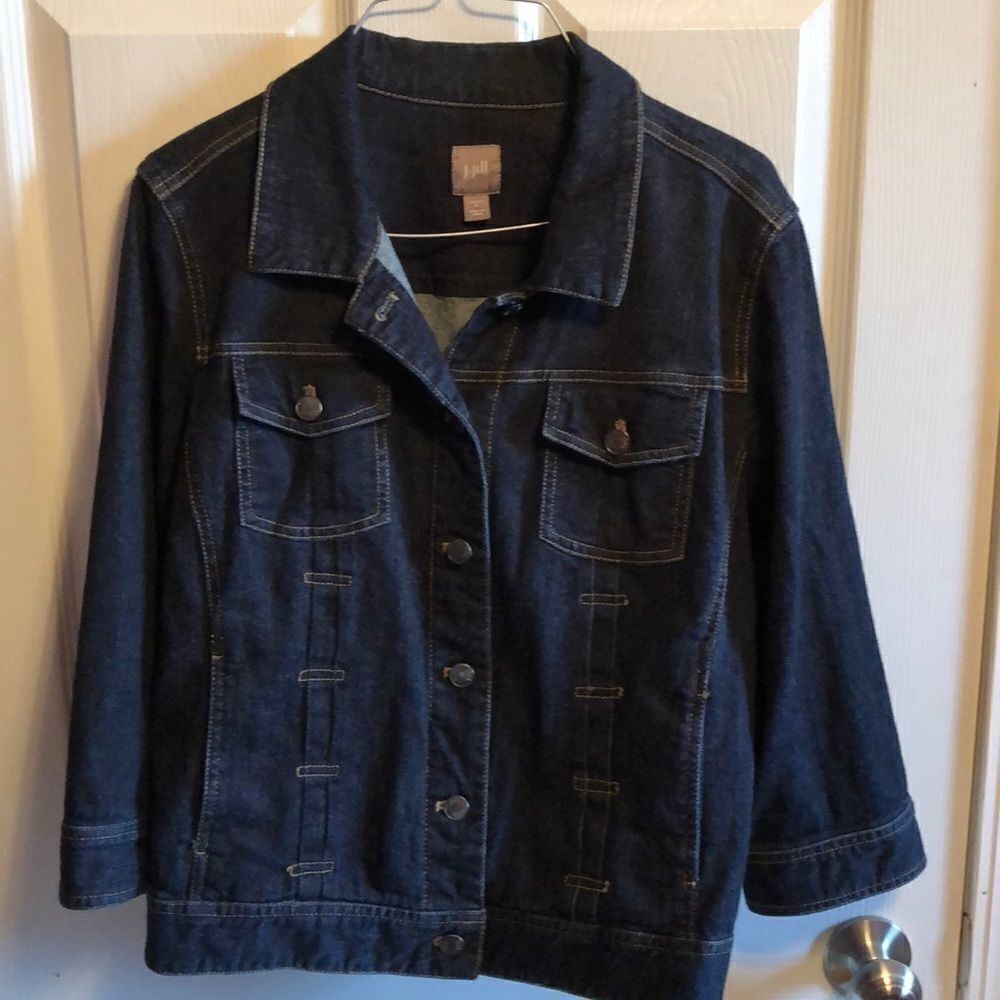 J.Jill denim jacket sz M